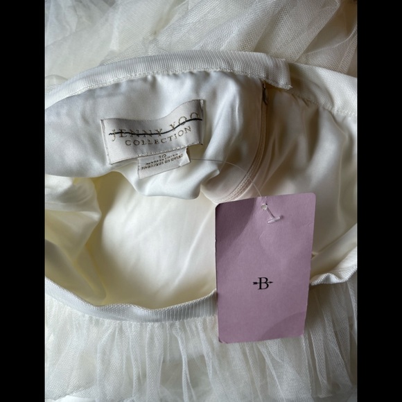 NWT BHLDN Leena Tulle Midi Skirt Ivory Sizes 0, 2, 4, - Picture 17 of 17